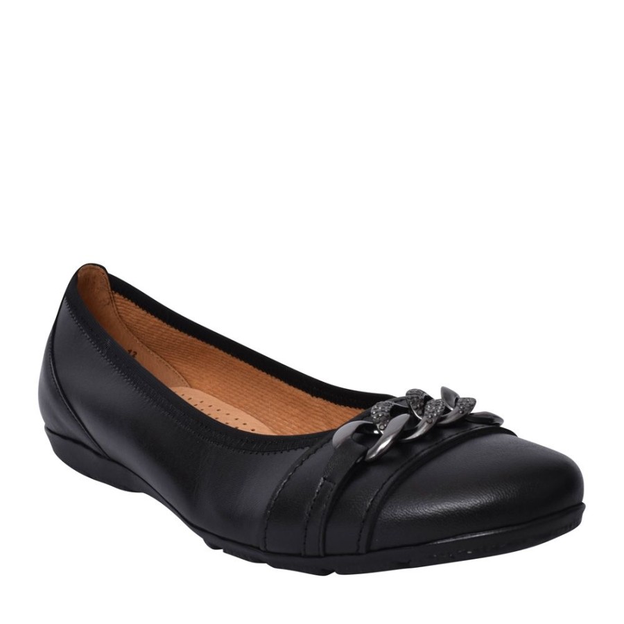 Ladies GABOR | Ladies 34.160 Slip-On Shoe In Black
