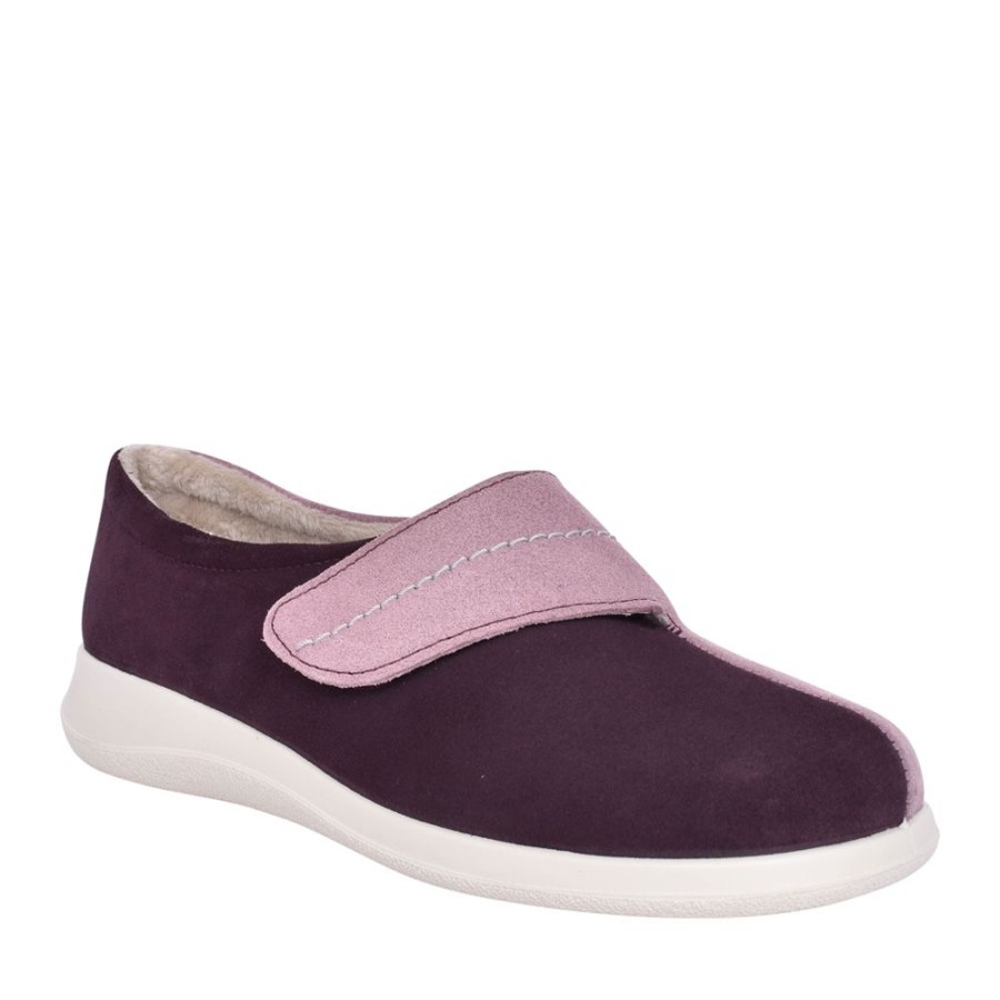 Ladies HOTTER | Ladies Wrap Slipper In Lilac