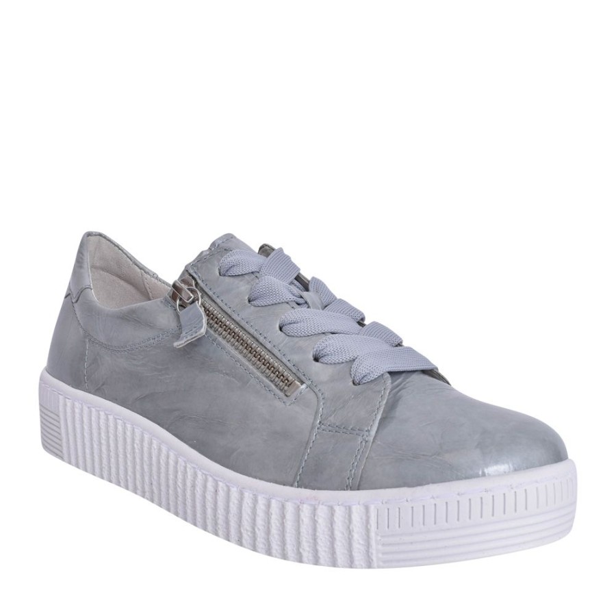 Ladies GABOR | Ladies Wisdom 23.334Laced Trainer In Aqua