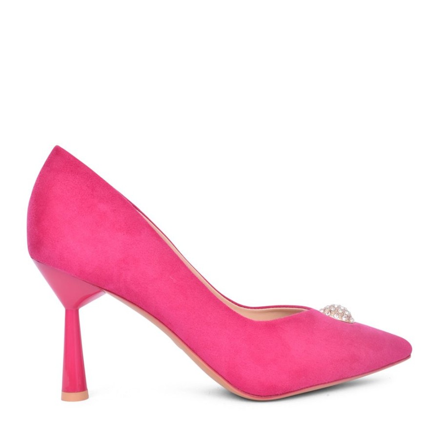 Ladies SORENTO | Ladies Riverbank Court Shoe In Hot Pink