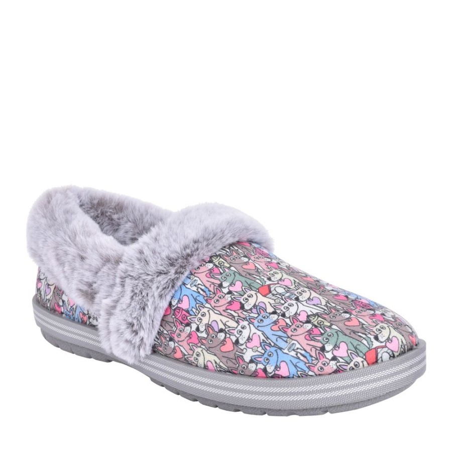 Ladies SKECHERS | Ladies 113485 Too Cozy Slipper In Multi-Colour