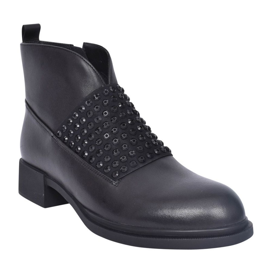 Ladies LORETTA VITALE | Ladies C219 Ankle Boot In Black