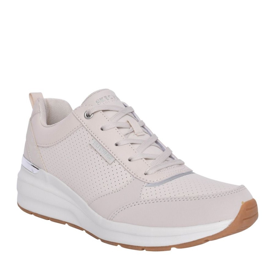 Ladies SKECHERS | Ladies 155616 Trainer In Off White