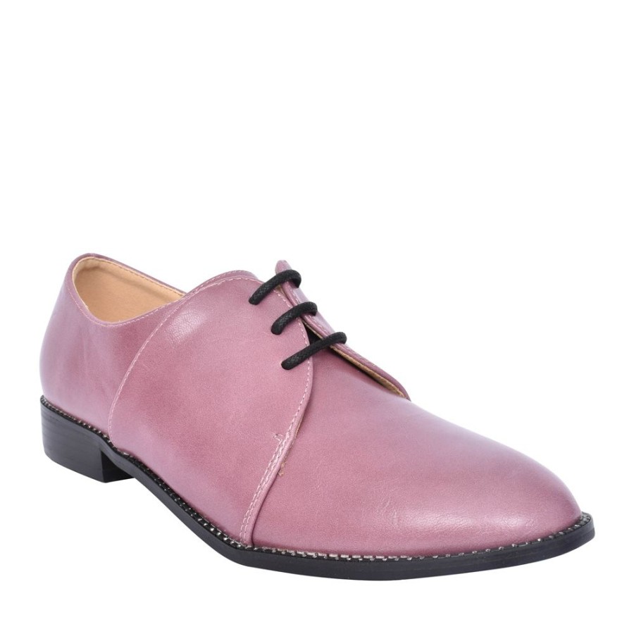 Ladies DANCING MATILDA | Ladies Trapeze 002 Laced Shoe In Rose