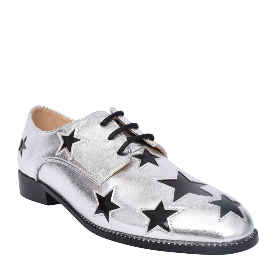 Ladies DANCING MATILDA | Ladies Trapeze 004 Laced Shoe In Platino