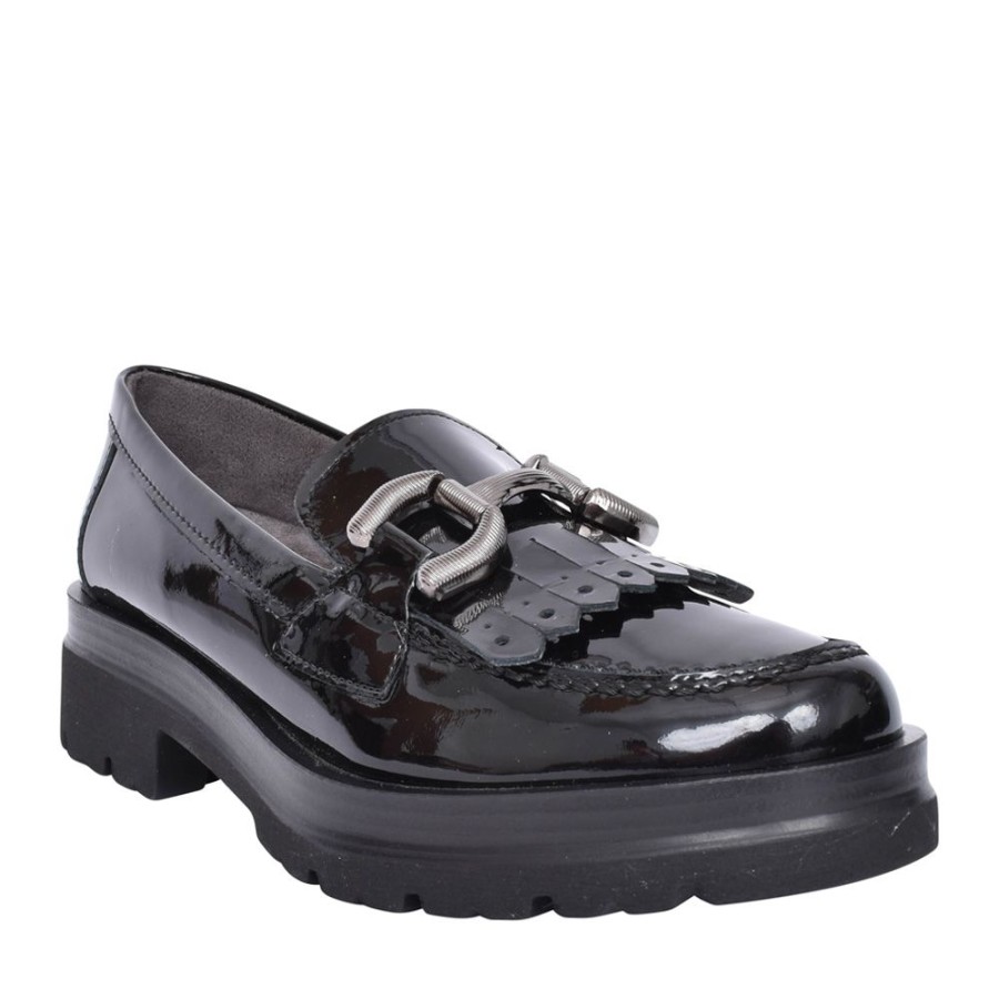Ladies PITILLOS | Ladies 5360 Loafer In Black