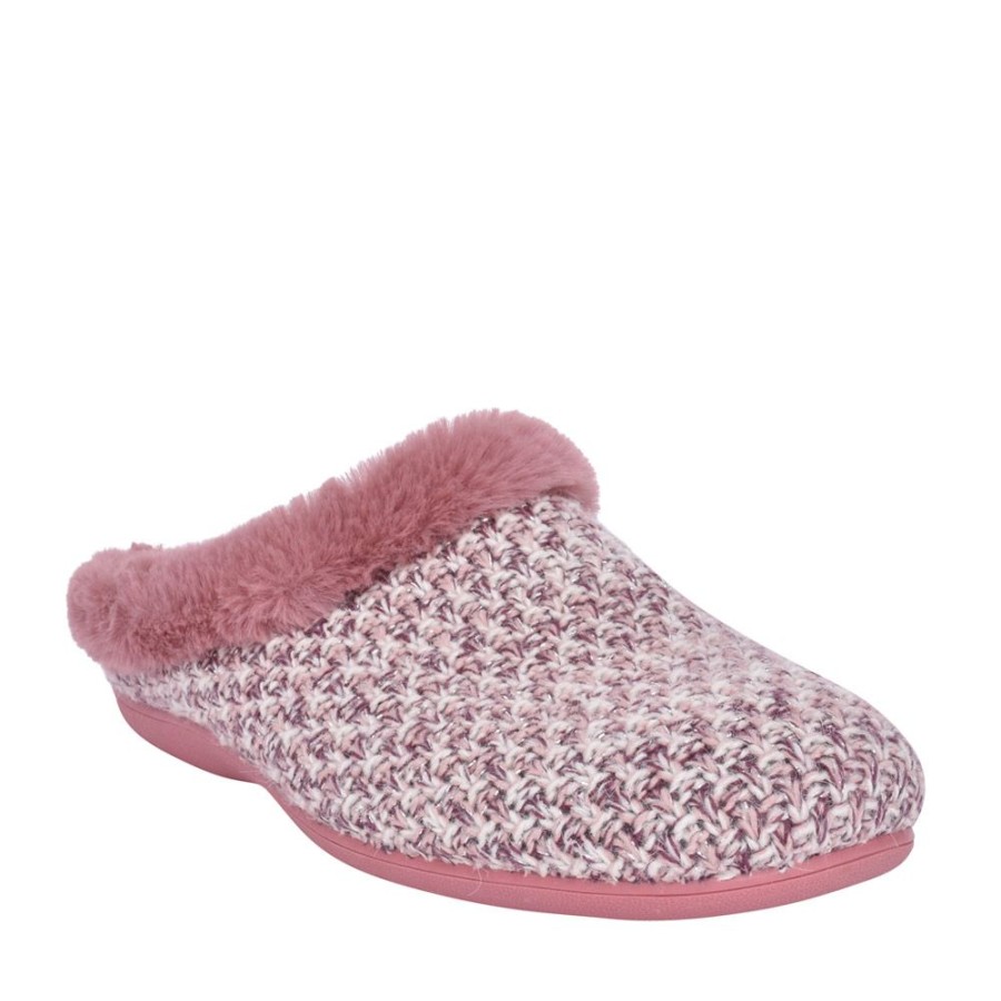 Ladies LOTUS | Ladies Ulh036 Ada Mule Slipper In Pink