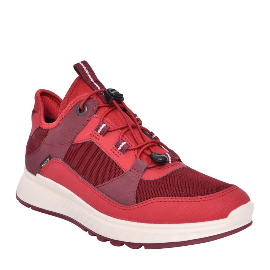 Ladies ECCO | Ladies 835333 Exostride Trainer In Red