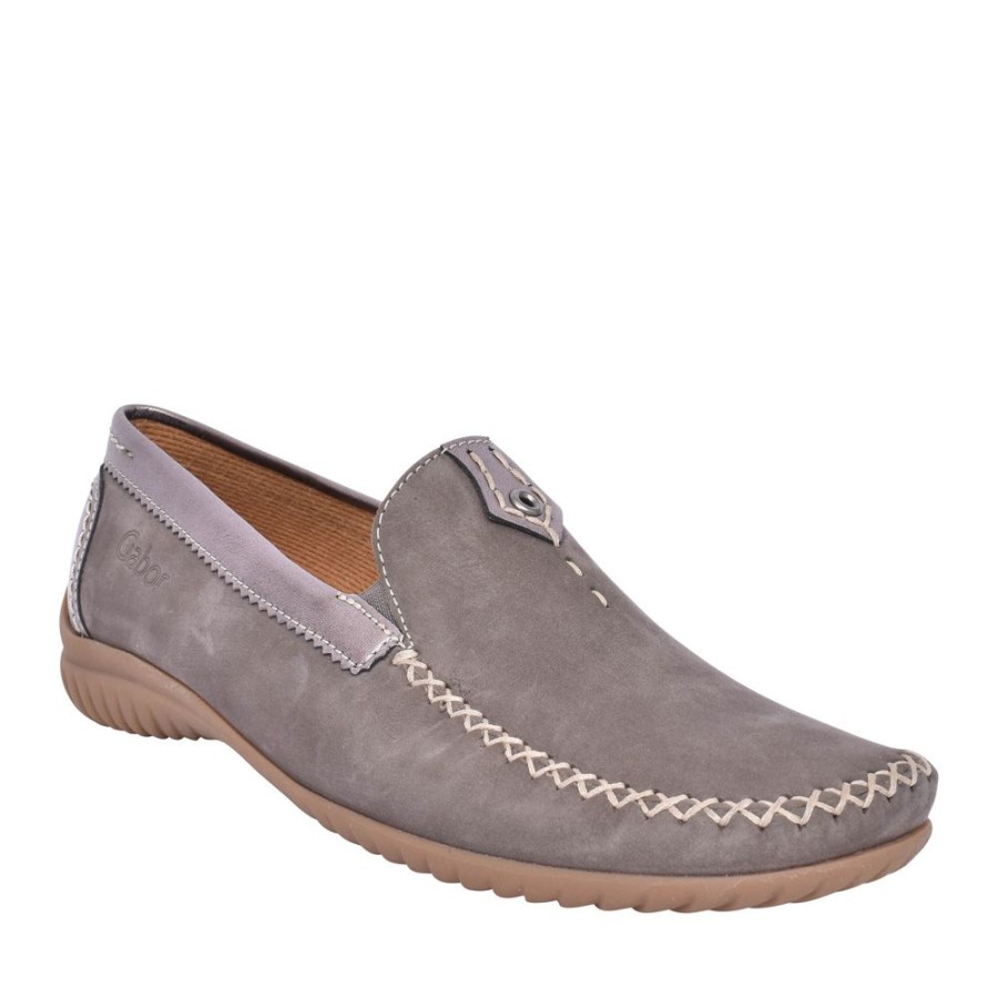 Ladies GABOR | Ladies California 26.090 Slip On Shoe In Taupe