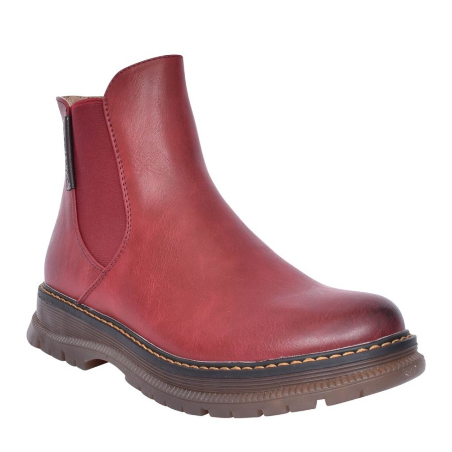 Ladies WESTLAND | Ladies Peyton 02 769522 Ankle Boot In Red