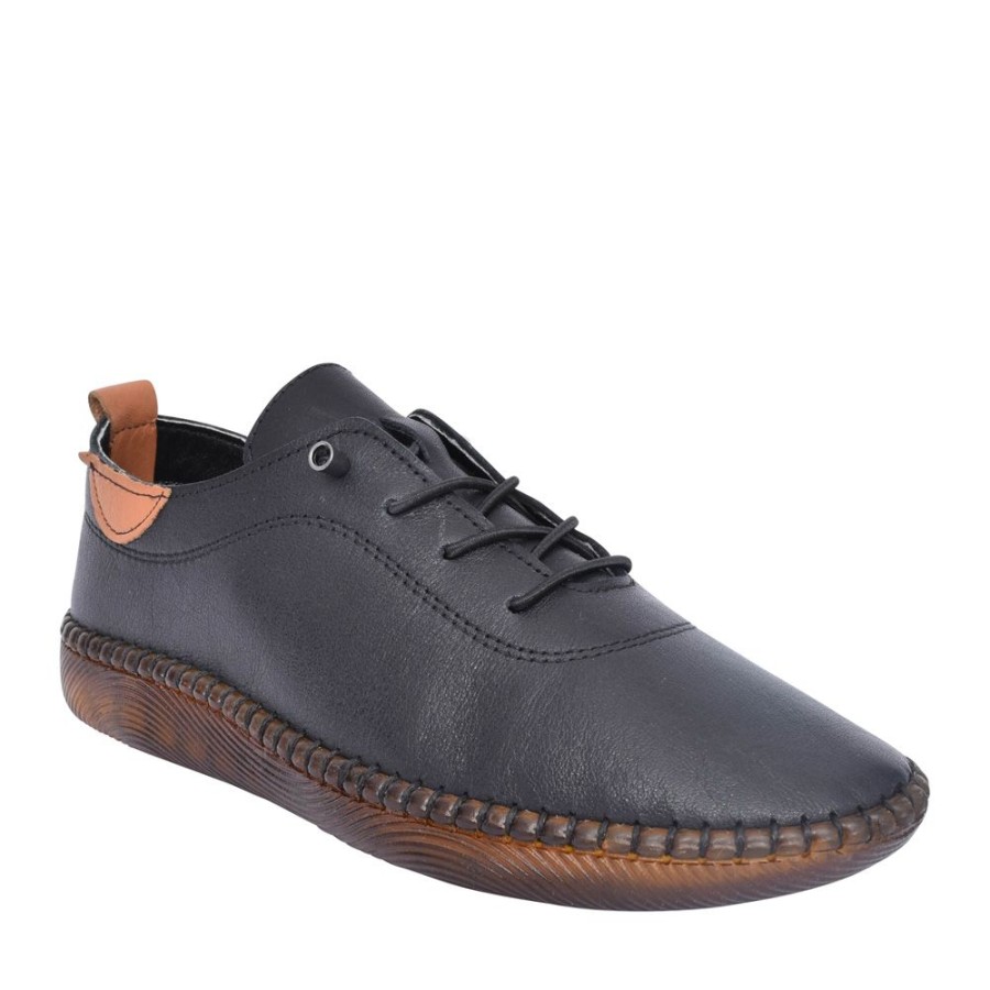 Ladies LUNAR | Ladies St. Vincent Fle032 Slip-On Shoe In Black