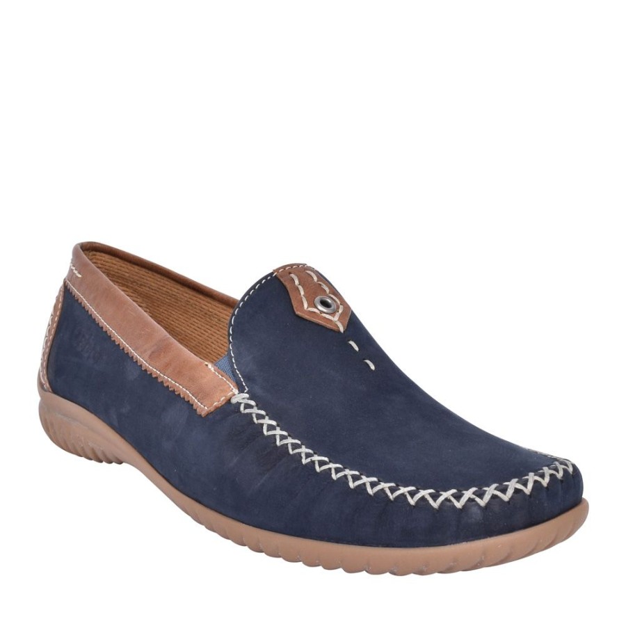 Ladies GABOR | Ladies California 26.090 Slip On Shoe In Blue